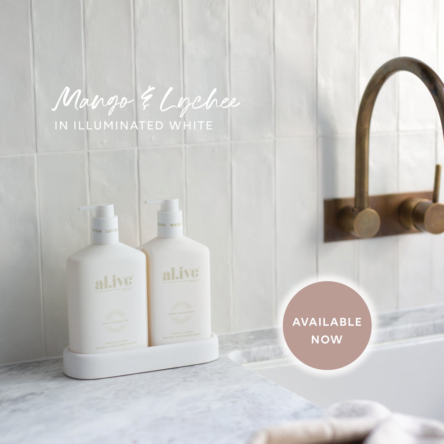 al.ive | Wash & Lotion Duo | Mango & Lychee