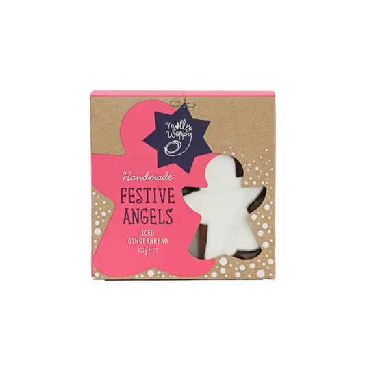 Molly Woopy | Gingerbread Festive Angels Christmas Cookies