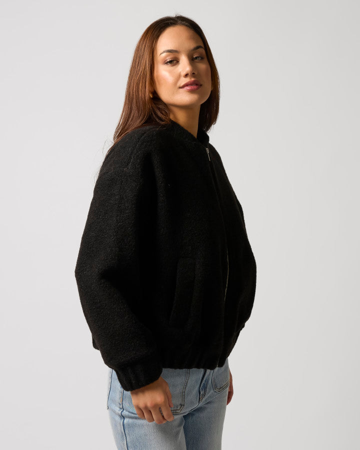 Stella + Gemma | Bomber Jacket | Black