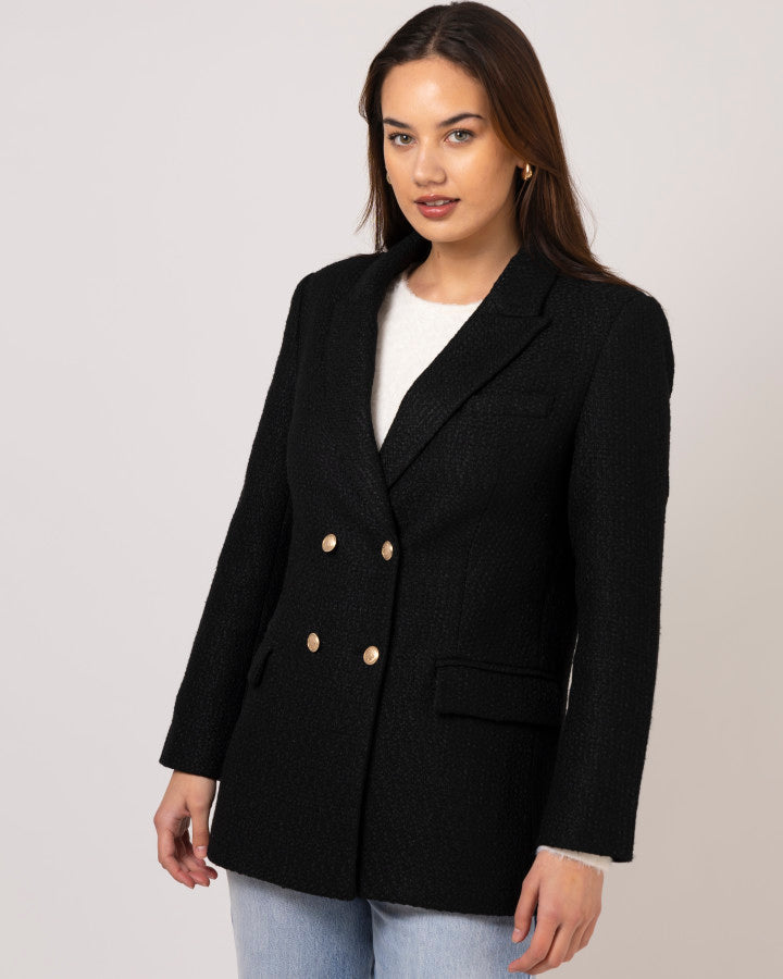 Stella + Gemma | Dominique Blazer | Black