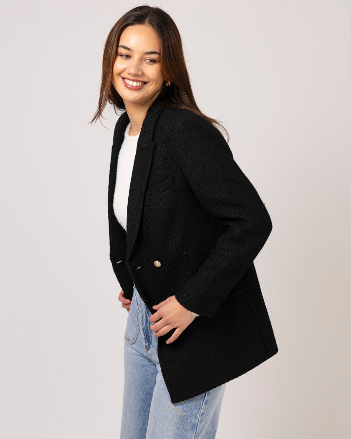 Stella + Gemma | Dominique Blazer | Black