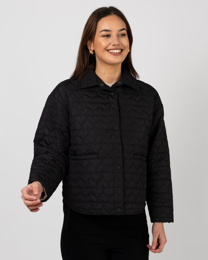 Stella + Gemma | Heartly Jacket | Black