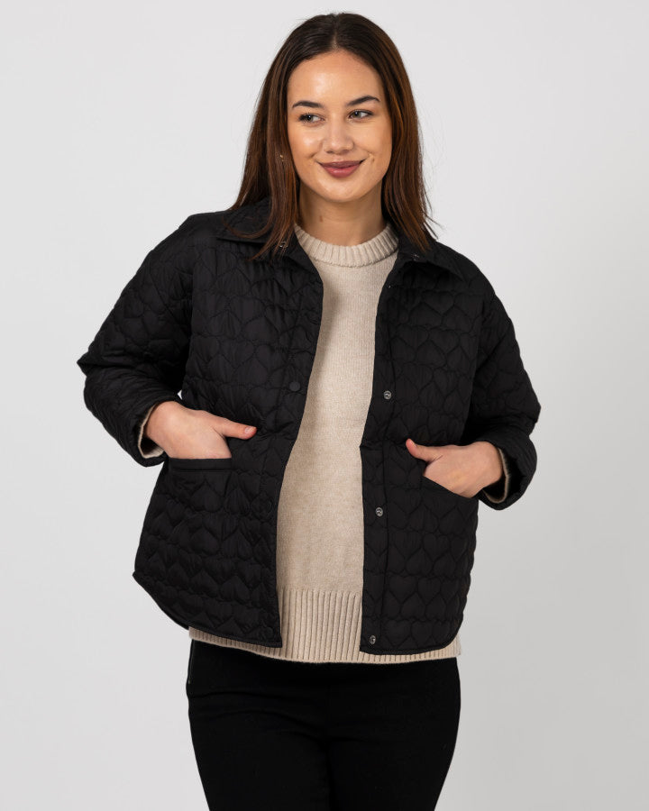 Stella + Gemma | Heartly Jacket | Black