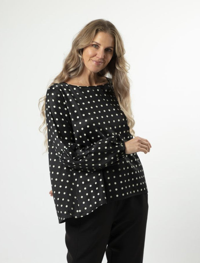 Stella + Gemma | Millie Top | Black Pearl