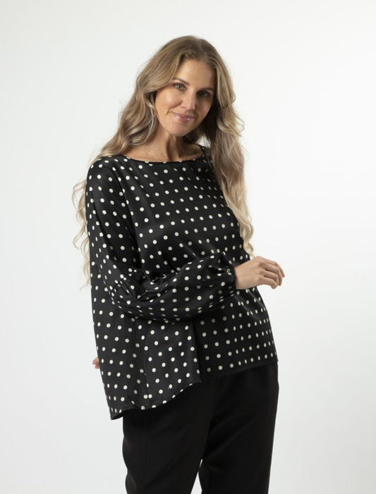 Stella + Gemma | Millie Top | Black Pearl