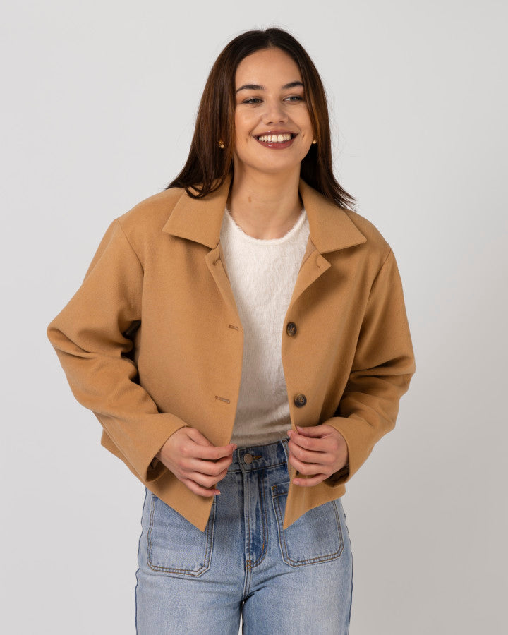Stella + Gemma | Nero Jacket | Camel