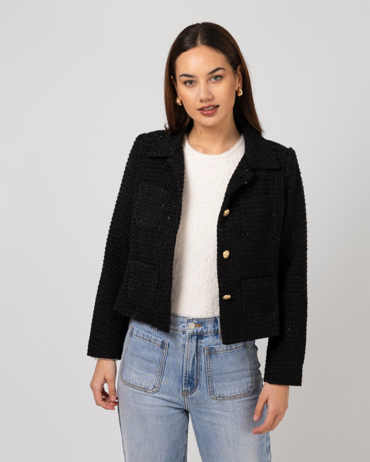 Stella + Gemma | Pandora Jacket | Black