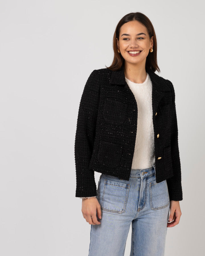 Stella + Gemma | Pandora Jacket | Black