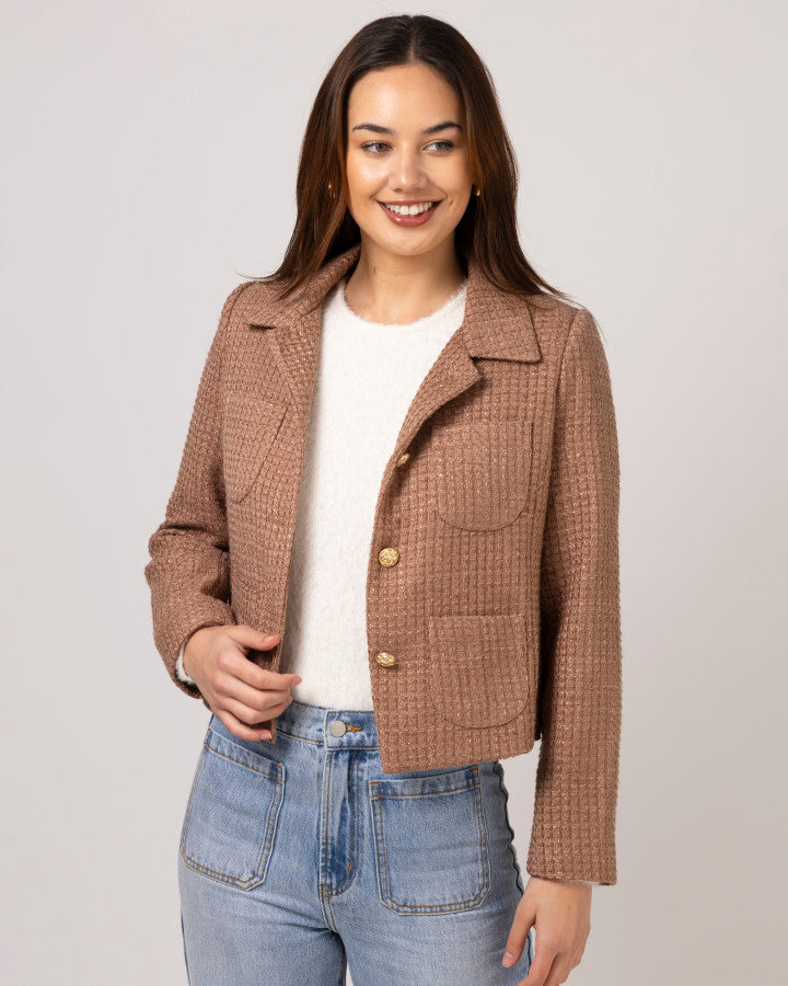 Stella + Gemma | Pandora Jacket | Rose Dust