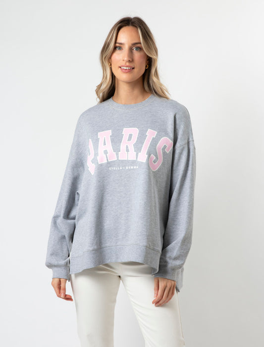 Stella + Gemma | Sweater | Paris | Grey Marle