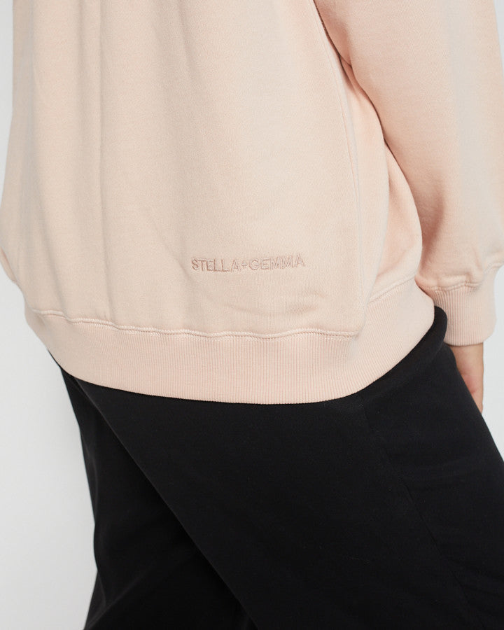 Stella + Gemma | Sweater | Blush Silver Arrows