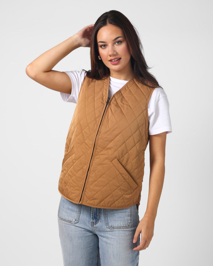 Stella + Gemma | Vesta Vest | Camel