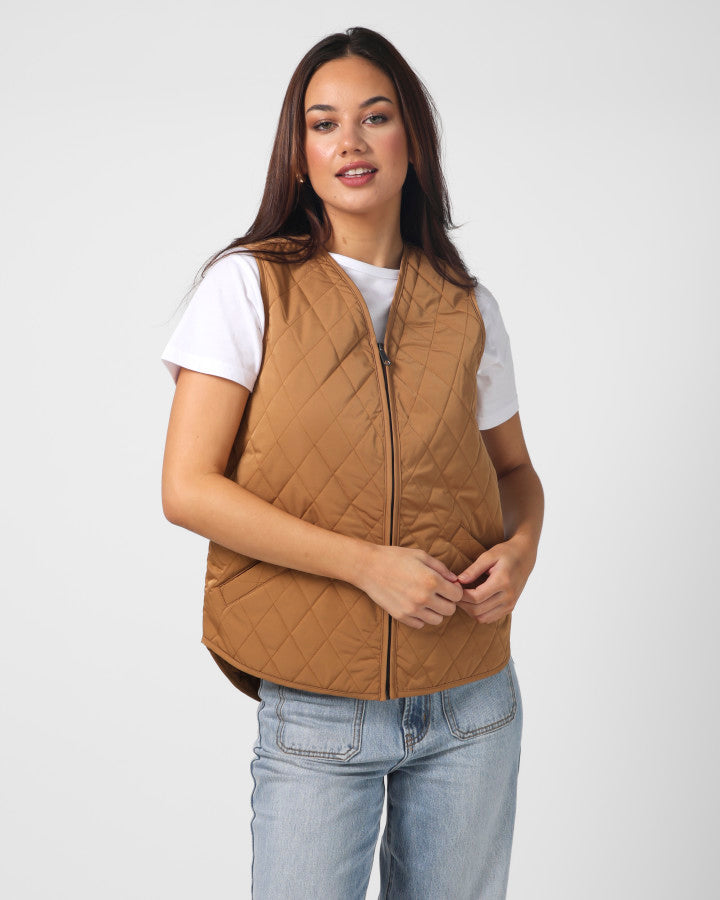 Stella + Gemma | Vesta Vest | Camel
