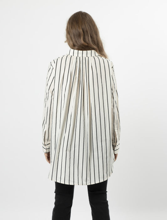 Stella + Gemma | Zola Shirt | Black Stripe