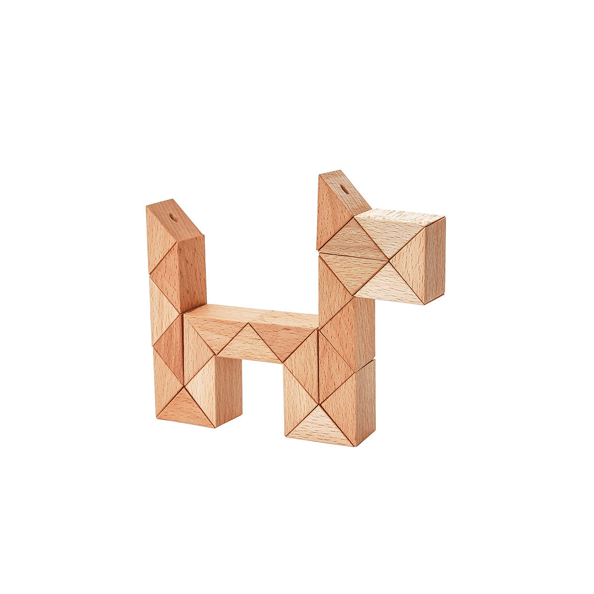 Puzzle | Wooden Snake | Natural