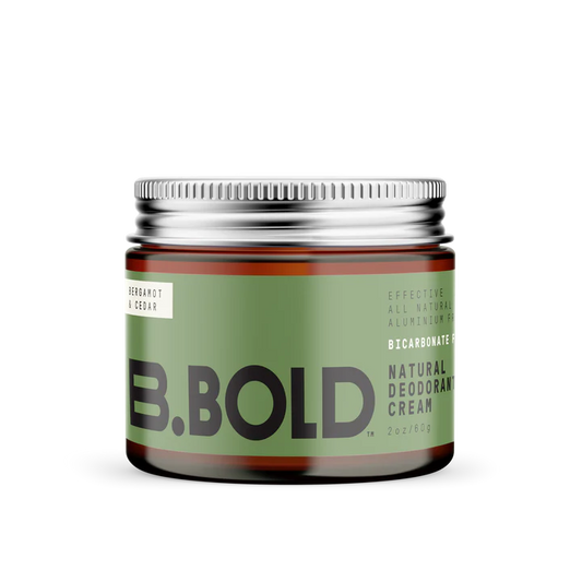 B.BOLD | Deodorant | Bergamot & Cedar (Bicarb free) 60g
