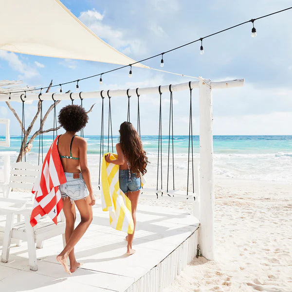 Dock & Bay | Beach Towel | 100% Recycle | Boracay Yellow XL