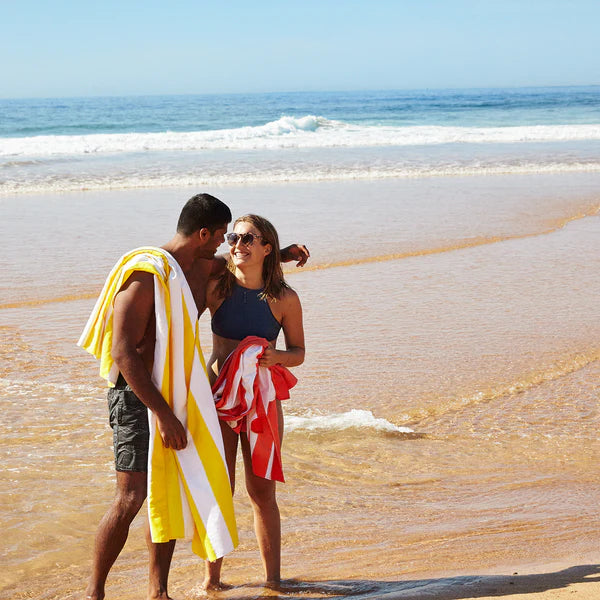 Dock & Bay | Beach Towel | 100% Recycle | Boracay Yellow XL