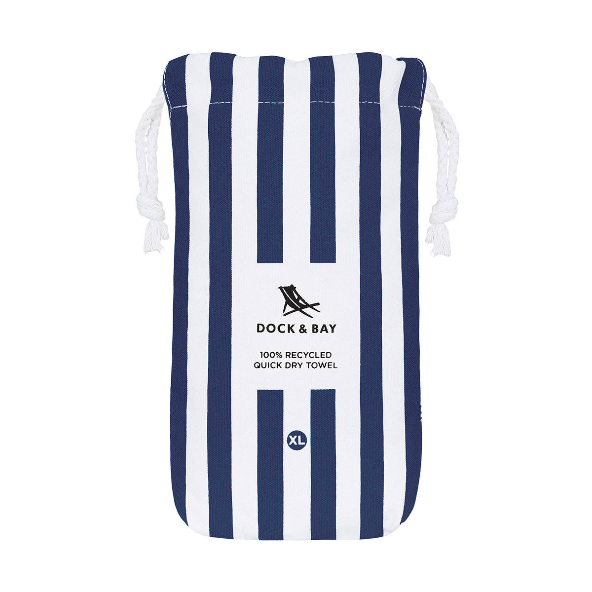 Dock & Bay | Beach Towel | 100% Recycle | Whitsunday Blue