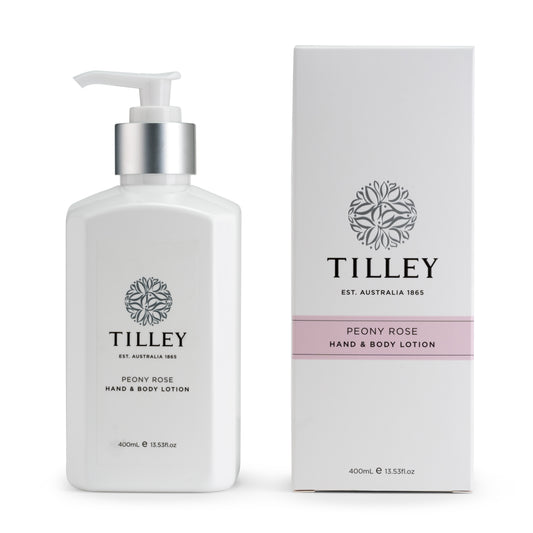Tilley | Hand & Body Lotion | Peony Rose