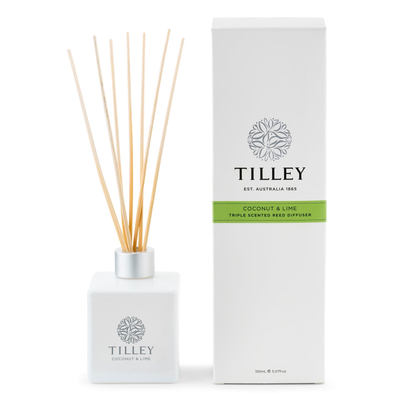 Tilley | Reed Diffuser | Coconut & Lime | 150ml