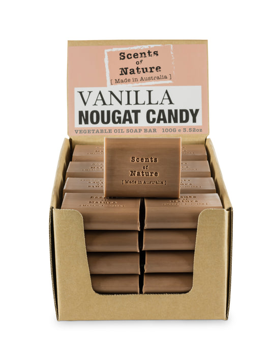Tilley | Rough-Cut Soap | Set of 3 | Vanilla Nougat Candy