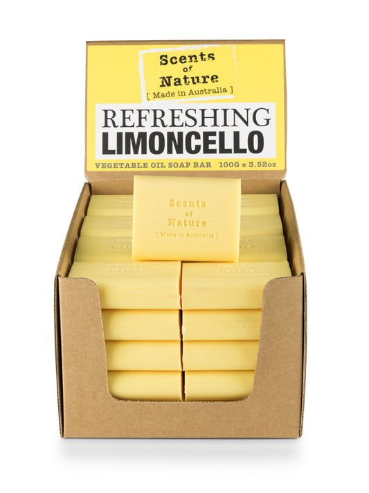 Tilley | Rough-Cut Soap | Set of 3 | Refreshing Limoncello