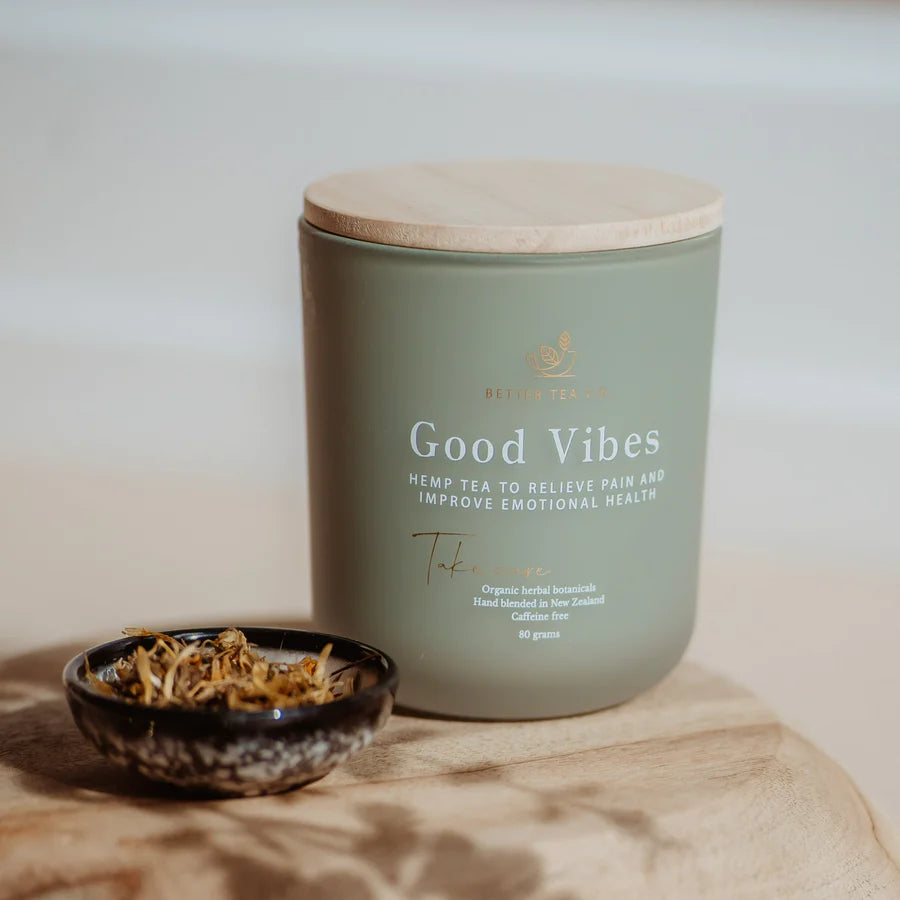 Better Tea Co | Good Vibes I Keep-Sake Glass Jar
