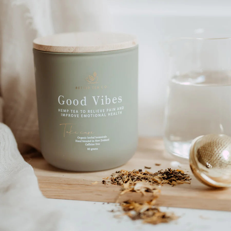 Better Tea Co | Good Vibes I Keep-Sake Glass Jar