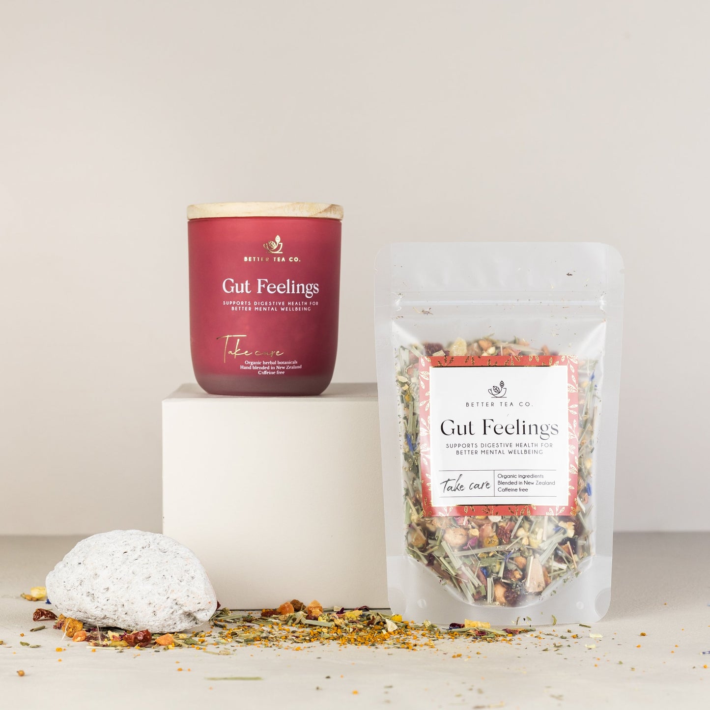 Better Tea Co | Gut Feelings I Keep-sake Glass Jar