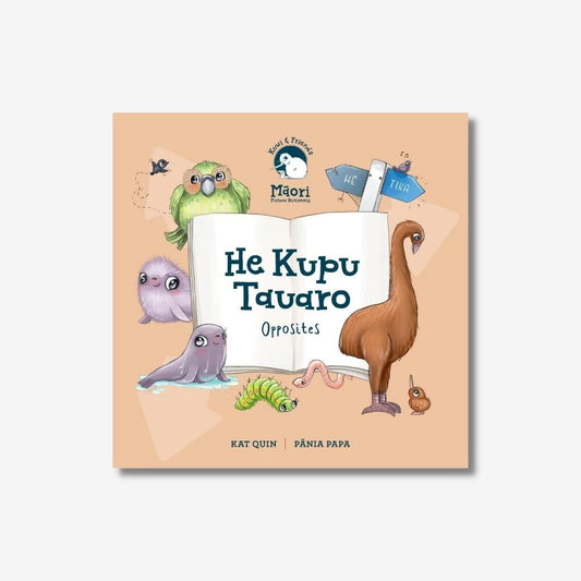 He Kupu Tauaro | Board Books | Opposites