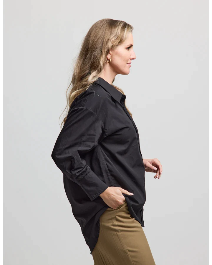 Stella + Gemma | Midtown Shirt | Black