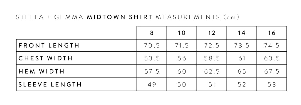 Stella + Gemma | Midtown Shirt | Black
