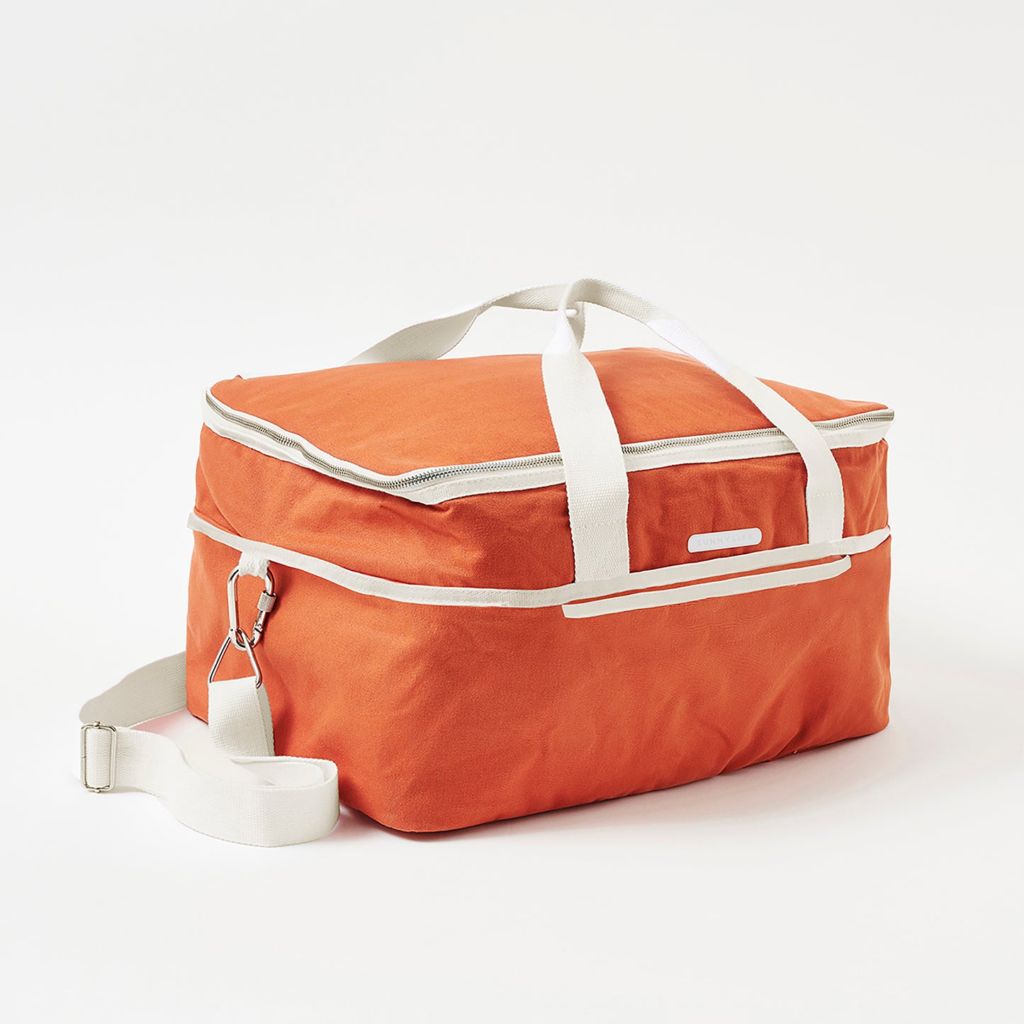Sunnylife Canvas Cooler Bag Terracotta Picnic Bag Beach Bag