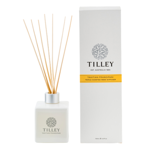 Tilley | Mini Reed Diffuser | Tahitian Frangipani