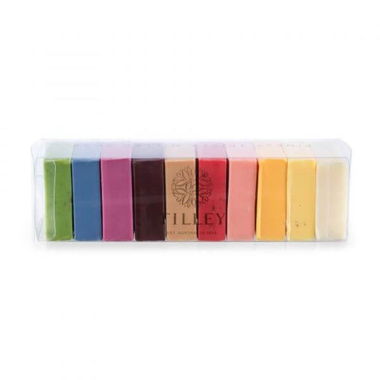 Tilley | Soap | Vivid Rainbow Gift 10x Pack